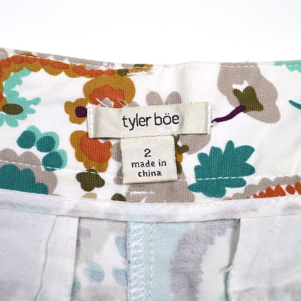 Tyler Boe Paisley Floral Bermuda Shorts - Picture 5 of 5